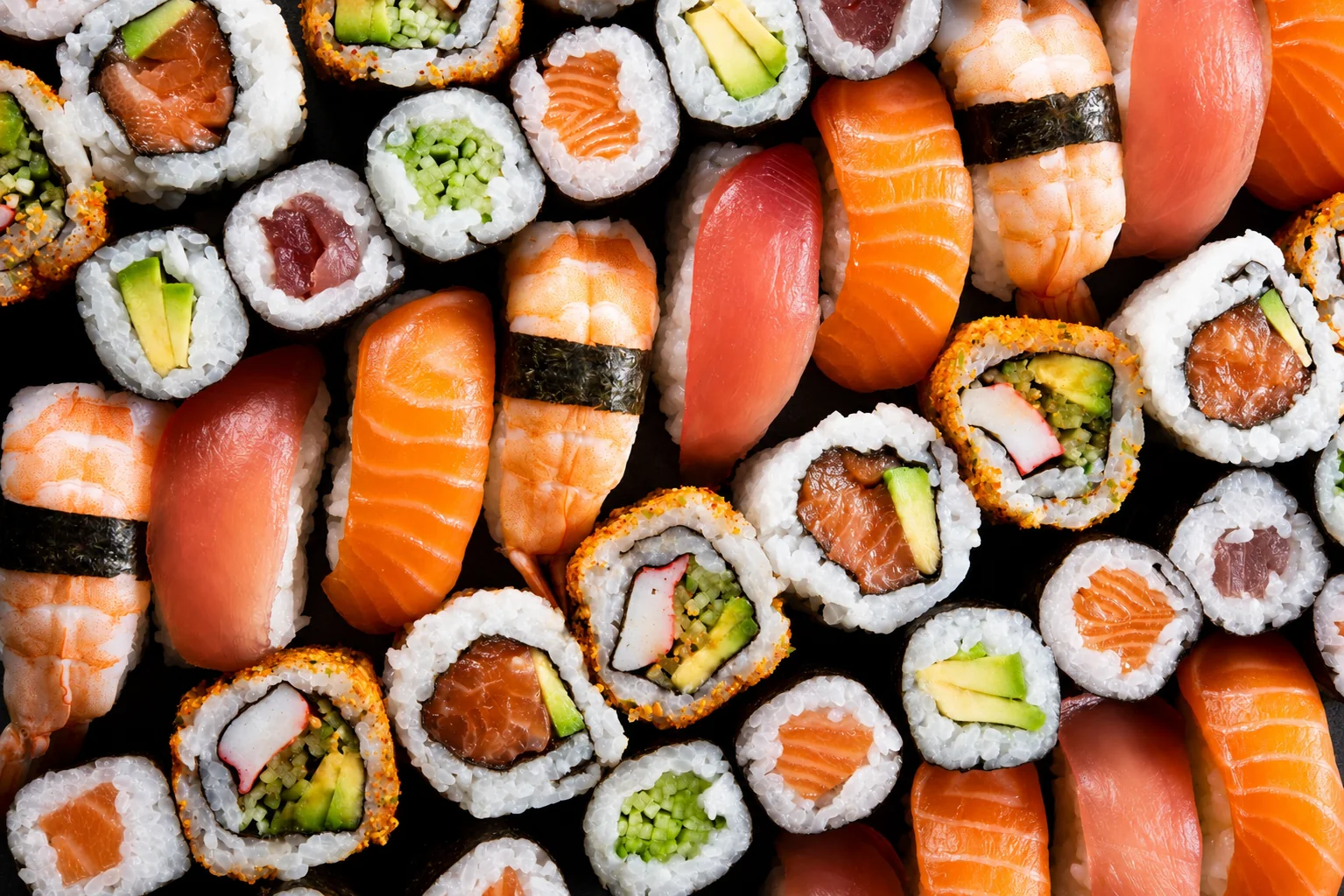 Composizione sushi Sange Restaurant
